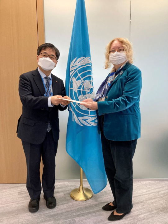 New Permanent Representative Of The Republic Of Korea Presents 